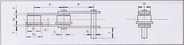 粮食刮板输送链