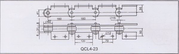 汽车装配线输送链